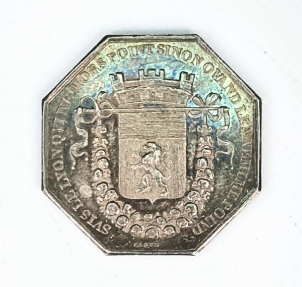 JETON  Chambre de Commerce de LYON 1832-1841 ARGENT  EBJ90059