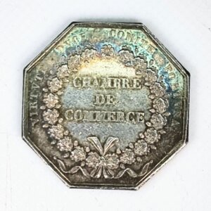 JETON  Chambre de Commerce de LYON 1832-1841 ARGENT  EBJ90059