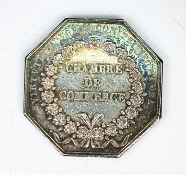 JETON  Chambre de Commerce de LYON 1832-1841 ARGENT  EBJ90059 – Image 2