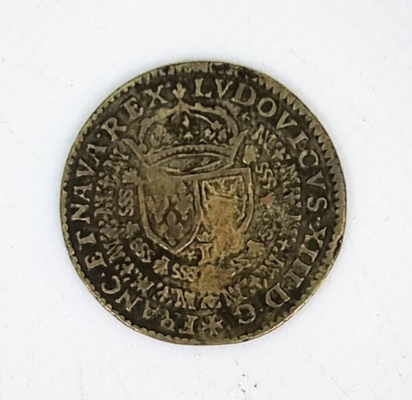JETON Louis XIII Fabrique de SEDAN double collier 1625 EBJ90060 – Image 2