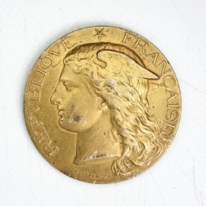 MEDAILLE  MINISTERE DE L’AGRICULTURE 1899 en Vermeil (Argent) EBM90118