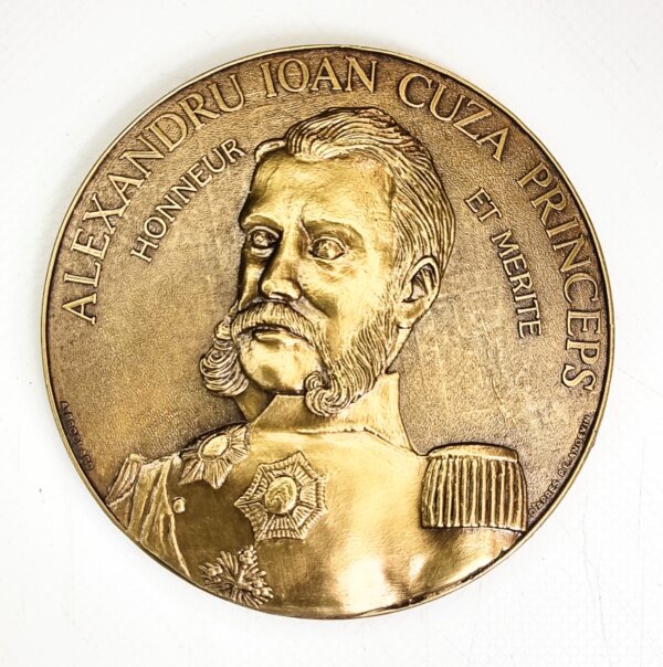 MEDAILLE Maçonnique 33ème Alexandre IOAN CUSA PRINCEPS Roumanie TRES RARE EBM90120