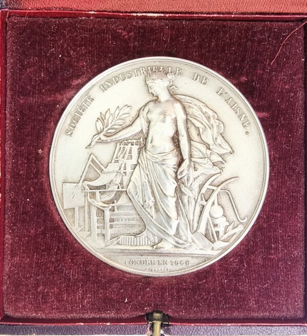 MEDAILLE Ste INDUSTRIELLE DE L'AISNE EBM90121 – Image 3