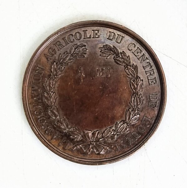 MEDAILLE L'ASSOCIATION AGRICOLE DU CENTRE DE L'OUEST RARE EBM90123 – Image 2
