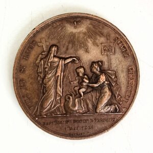 MEDAILLE Baptême Du DUC DE BORDEAUX 1/5/1821 EBM90126
