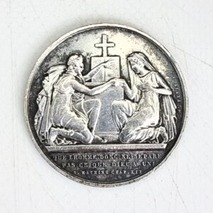 MEDAILLE  MARIAGE ANCIENNE Argent EBM90129