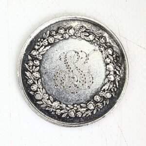 MEDAILLE  MARIAGE ANCIENNE Argent EBM90129
