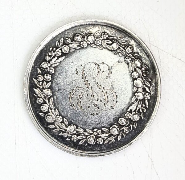 MEDAILLE  MARIAGE ANCIENNE Argent EBM90129 – Image 2