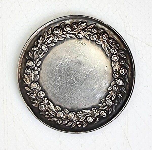 MEDAILLE  MARIAGE ANCIENNE Argent EBM90133 – Image 2