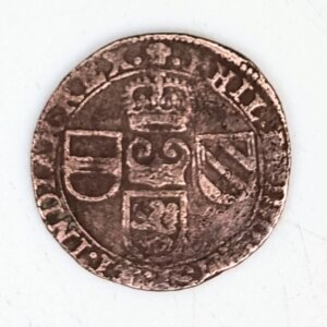 1 Liard Philippe IV 1644 Pays Bas Espagnol Duché de Brabant Belgique TTB EB91417