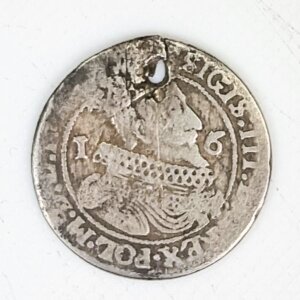 ¼ De Thaler 1625 Sigismond III vasa Danzig Pologne Argent(billon) TB+ EB91418
