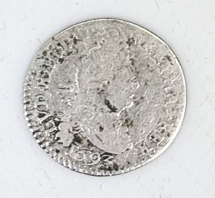 4 Sols aux 2L Louis XIV 1693 TB  Argent 798°/°° EB91439 – Image 2
