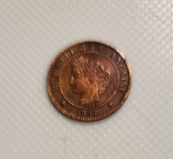 2 Centimes Cérès 1897 A SUP+ EB91416