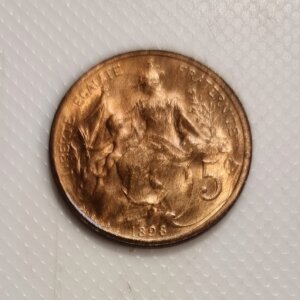 5 Centimes Daniel DUPUIS 1898 SPL+ EB91447