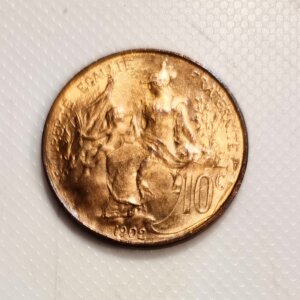 10 Centimes Dupuis 1902 SPL EB91452