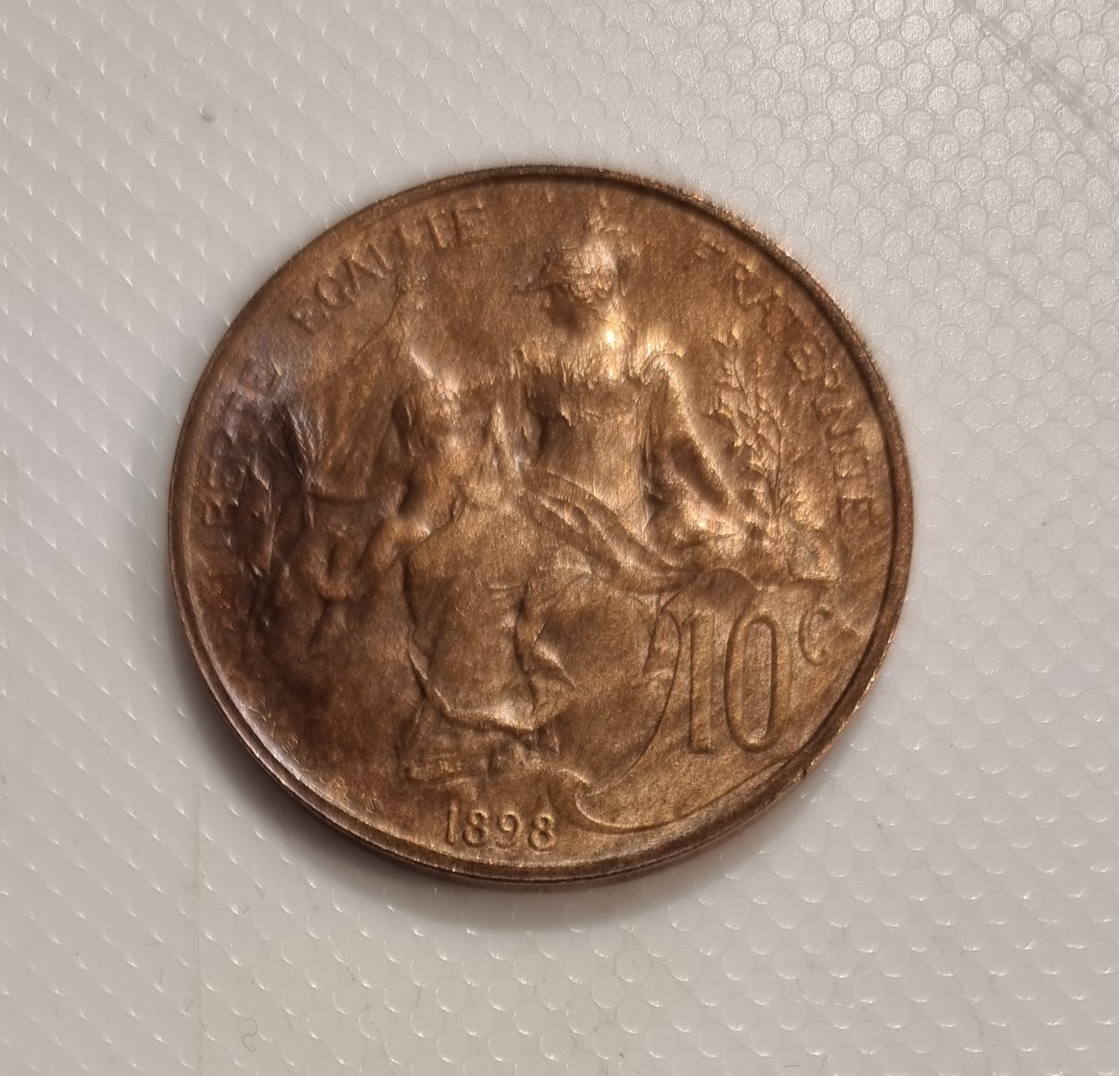 10 Centimes Dupuis 1898 SPL EB91454 – Image 2