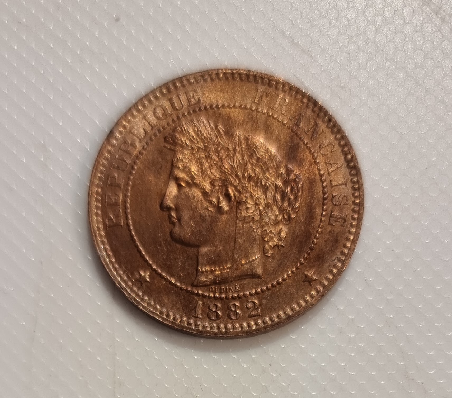 10 Centimes Cérès1882 A SPL EB91465