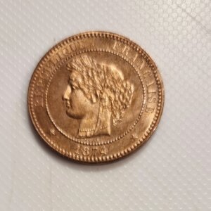 10 Centimes Cérès1874 A SPL EB91466