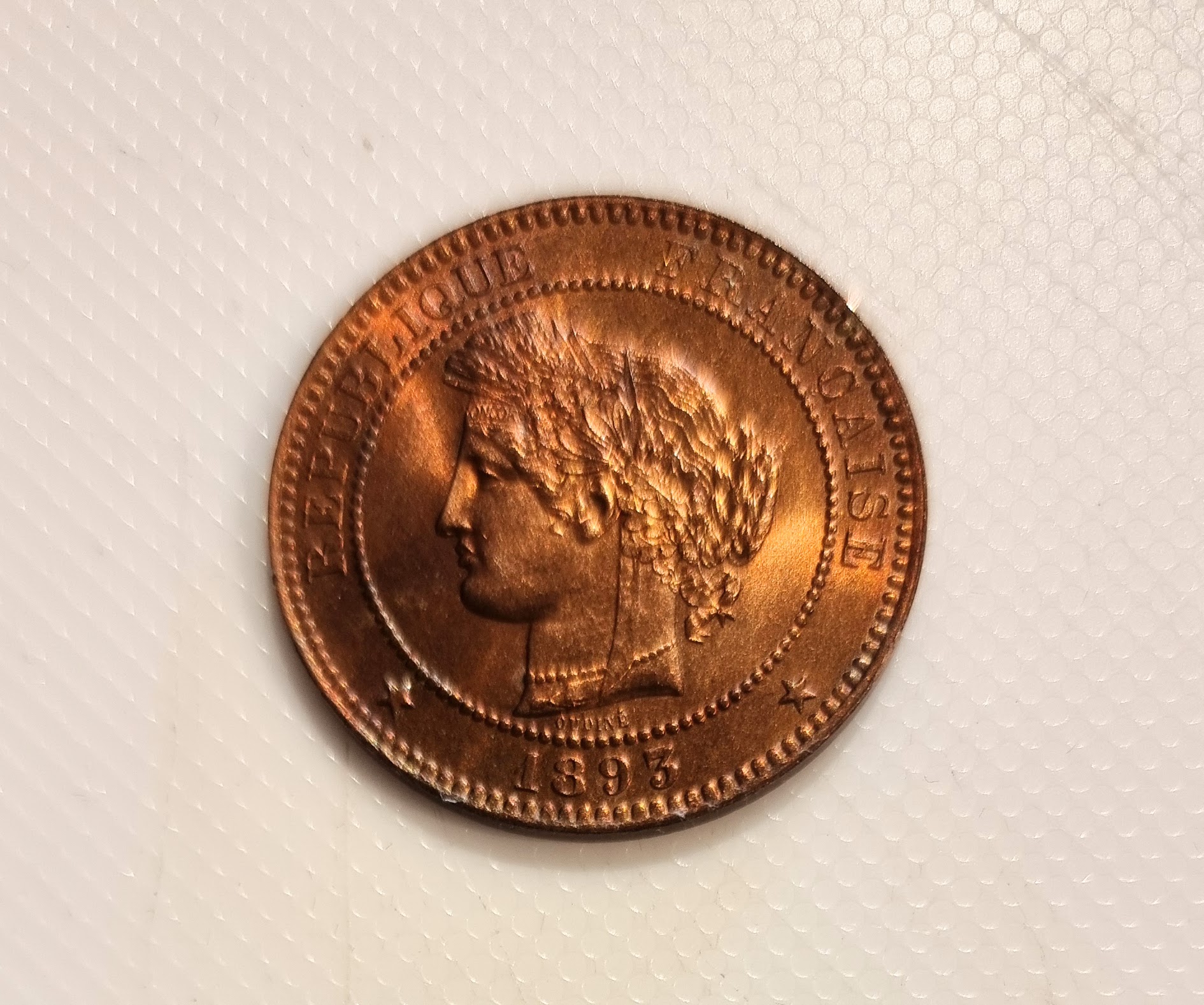 10 Centimes Cérès1893A SPL EB91469