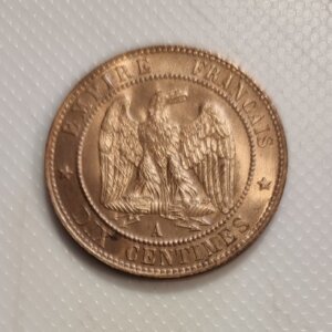 10 Centimes Napoléon III tête nue 1857 A SPL EB91475