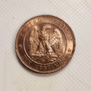 10 Centimes Napoléon III tête nue 1853 BB SPL EB91481