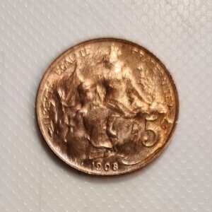 5 Centimes Daniel DUPUIS 1908 SPL EB91483