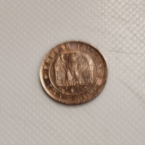 2 Centimes Napoléon III tête Laurée 1862 K SUP EB91497