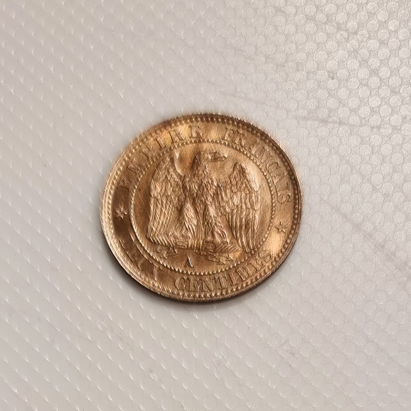 2 Centimes Napoléon III tête nue 1856 A SUP EB91499 – Image 2