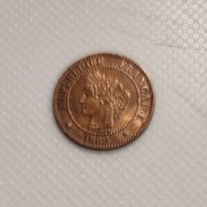 2 Centimes Cérès 1892 A SPL EB91501