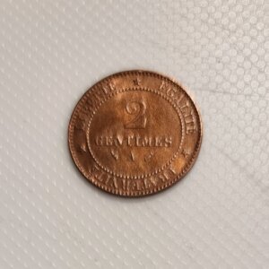 2 Centimes Cérès 1892 A SPL EB91501