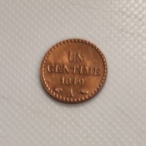 1 Centime Dupré1849 A SUP EB91503