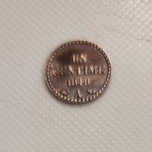 1 Centime Dupré 1848 A  SUP+ EB91506