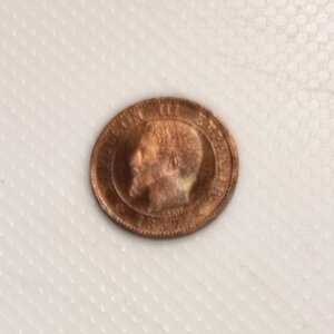 1 Centime Napoléon III tête nue 1857A SUP EB91510