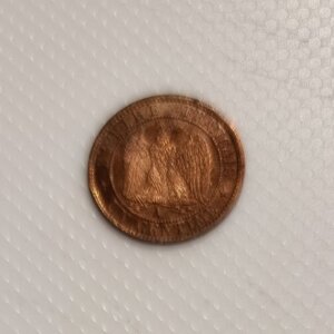 1 Centime Napoléon III tête nue 1857A SUP EB91510
