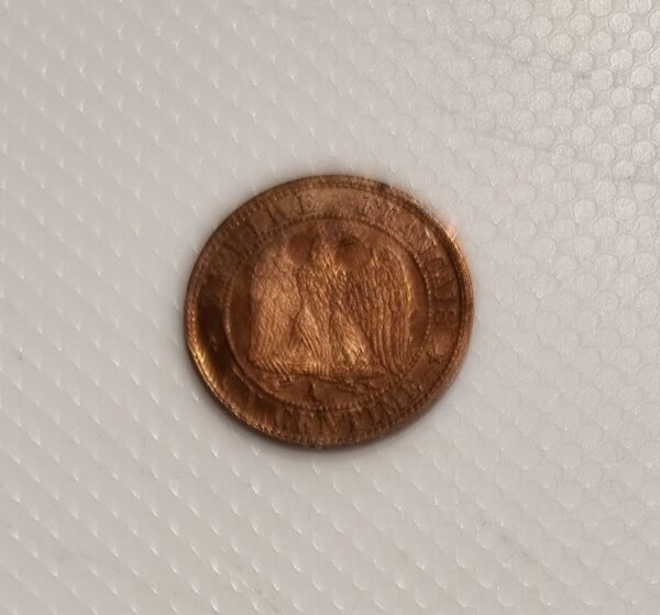 1 Centime Napoléon III tête nue 1857A SUP EB91510 – Image 2