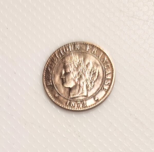 1 Centime Cérès 1872 A SPL- EB91512