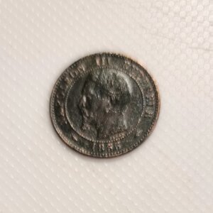 1 Centime Napoléon III tête nue 1857A SUP EB91518