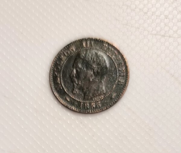 1 Centime Napoléon III tête nue 1857A SUP EB91518