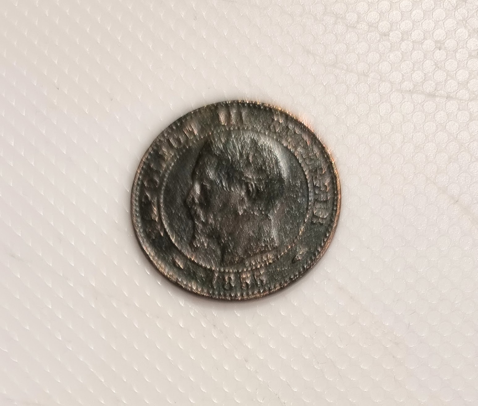 1 Centime Napoléon III tête nue 1857A SUP EB91518