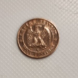 2 Centimes Napoléon III tête Laurée 1862K SPL EB91520