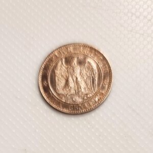 2 Centimes Napoléon III tête Laurée 1862K SPL EB91522