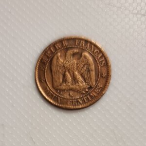 2 Centimes Napoléon III tête Laurée 1861 K TTB EB91524