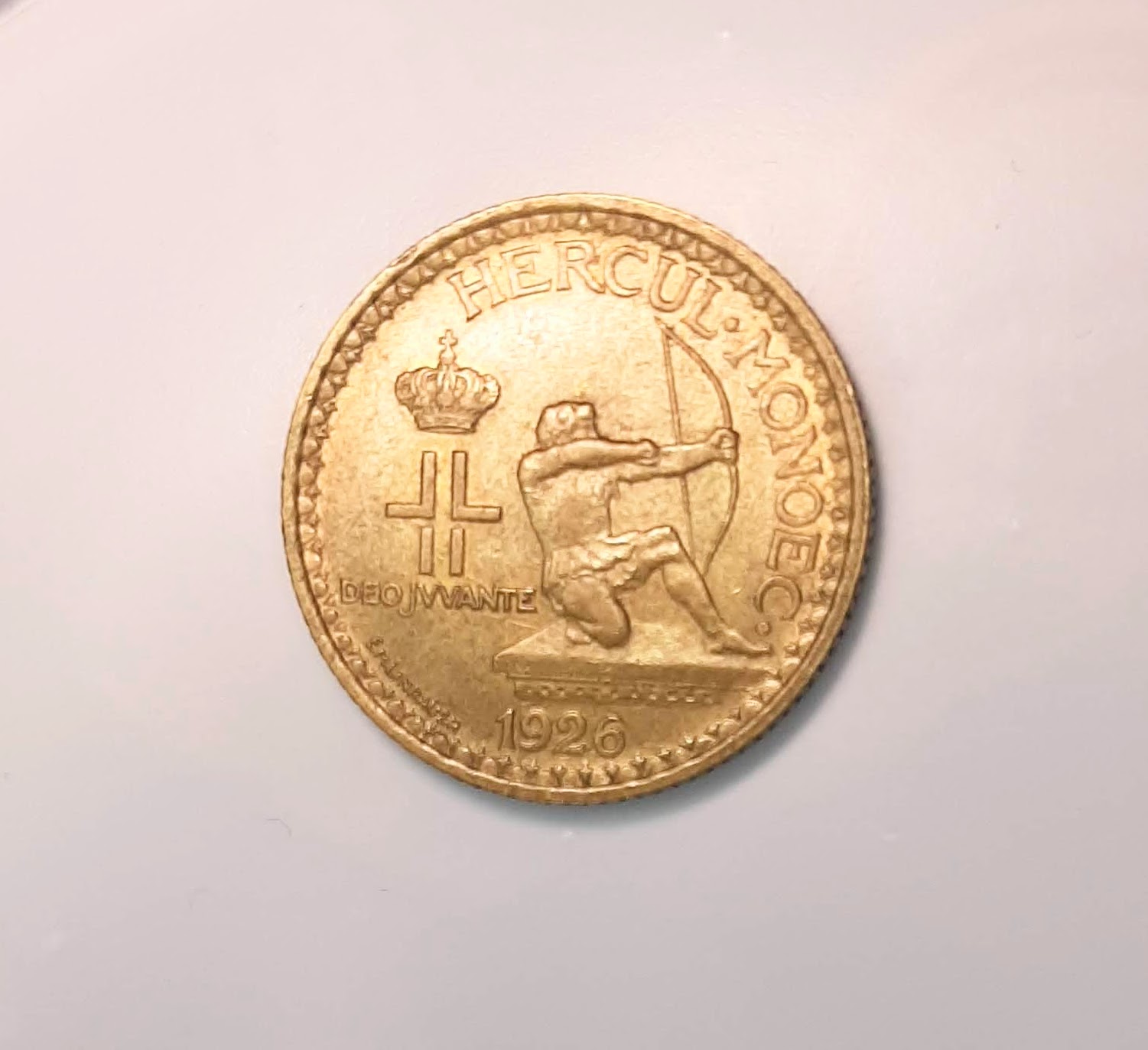 2 Francs LOUIS II 1926 Poissy EB91529 – Image 2