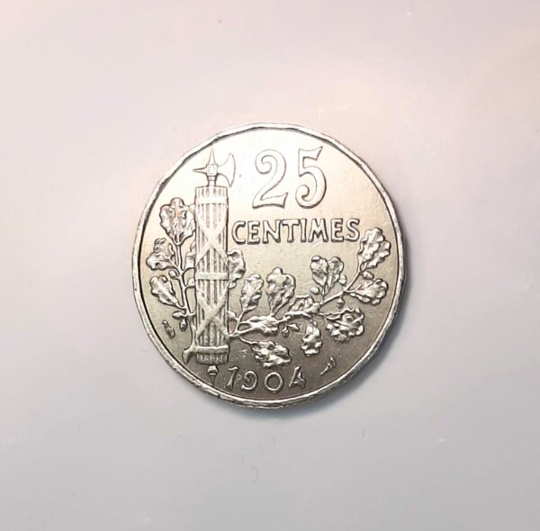 25 Centimes Patey 1904 SPL EB91531 – Image 2