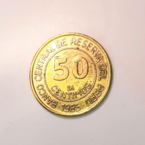 50 Centimos 1985 SUP PEROU EB91532