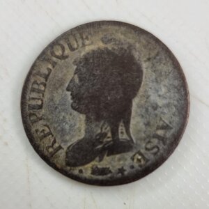 Pièce de 5 Centimes DUPRE An5R Orleans EB90136