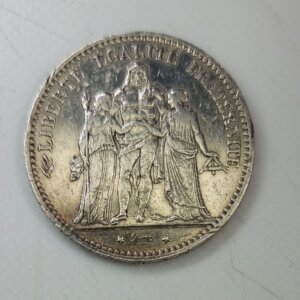 Pièce de 5 Francs Hercule 1875 A TTB+ EB90325