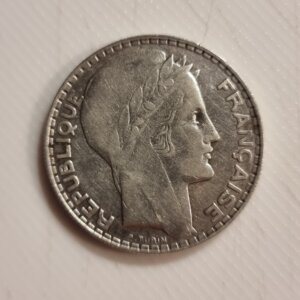 Pièce de 20 Francs Turin 1933 RL TTB Argent EB90811