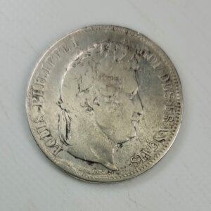 Pièce de 5 Francs Louis Philippe Ier tête laurée 1833M EB91396