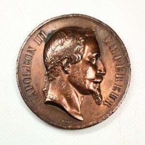 MEDAILLE Napoléon III Ministère de l’Agriculture, du commerce, travaux publics Poissy EBM90145